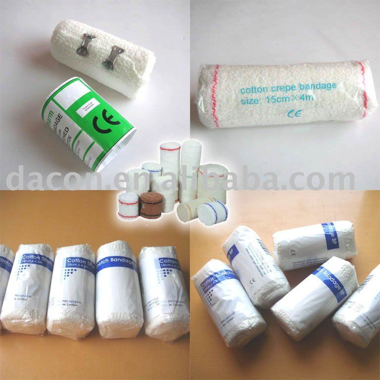 Crepe elastic bandage